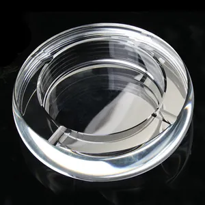 10cm Round Shiny Crystal Glass Ashtray MH-6145