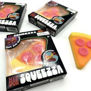 Juguete Sensorial Antiestrés de Pizza Needo, Juguete Blandito para Aliviar el Estrés para Adultos y Niños, Dispositivo Portátil Antiansiedad y Calmante - Product Image 1
