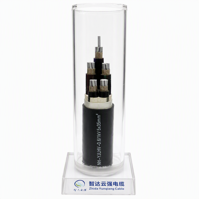 NH-YJLVH 0.6/1kV 5*35 Aluminium Alloy Conductor Fire Resistant Cable /XLPE Insulation PVC Sheath Fire Safety Distribution Cable