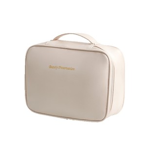 Waterproof Large PU Zipper Fashion Letter Pattern Portable Handheld <strong>Makeup</strong> Bag <strong>for</strong> Women Travel <strong>Storage</strong> - Product Image 5