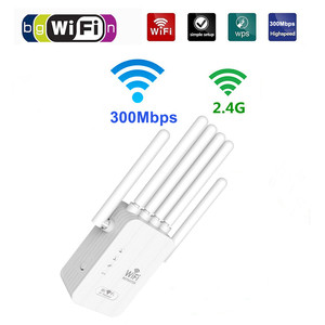 300Mbps <span class=keywords><strong>Wifi</strong></span> phạm vi mở rộng tín hiệu tăng cường khuếch đại với 6 ăng ten <span class=keywords><strong>Wifi</strong></span> Repeater 300M Wi-Fi mạng tín hiệu tăng cường - Product Image 4