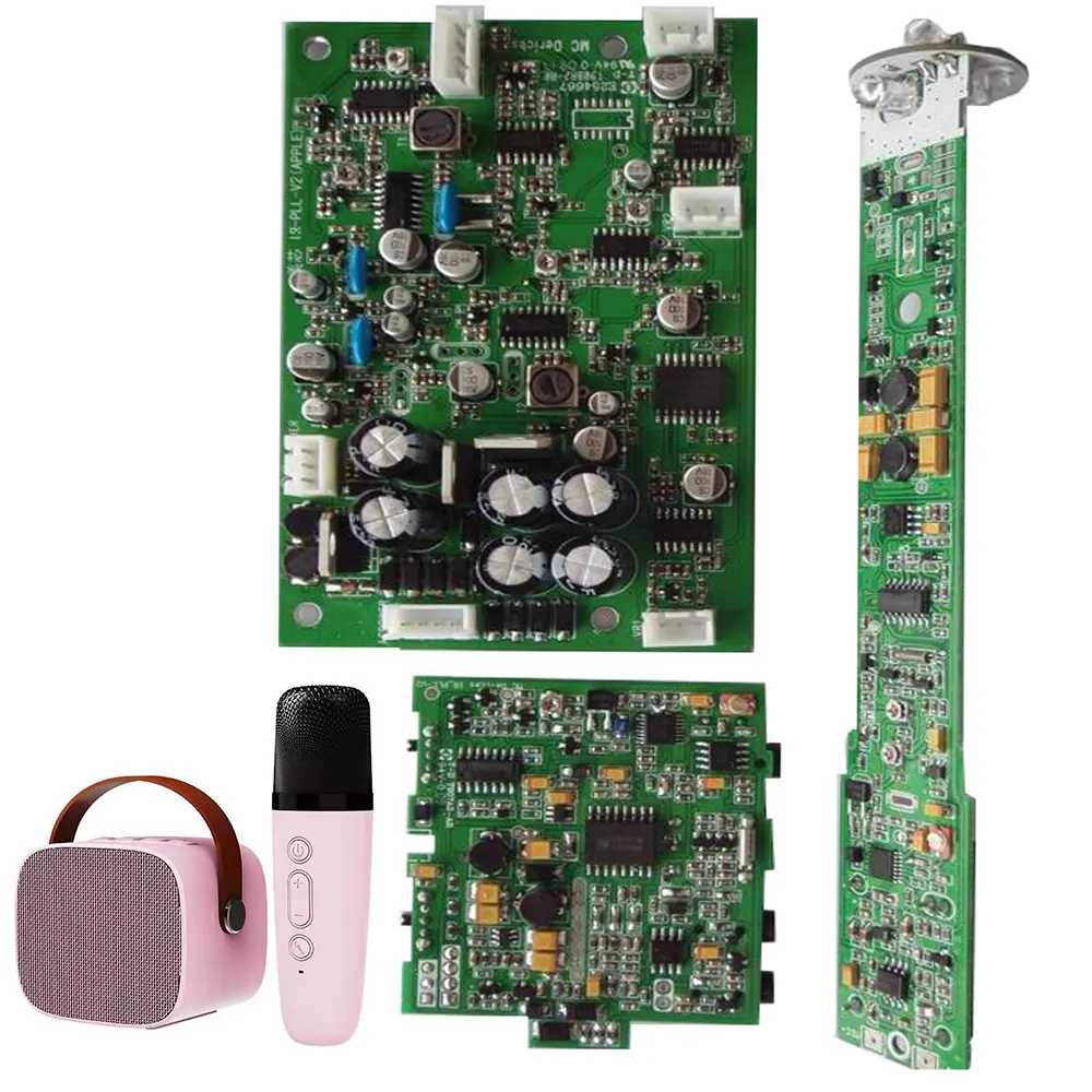 Op Maat Gemaakte Elektronische Bluetooth Speaker Pcb Eenvoudig Te Koppelen Bt Hoofdtelefoon Tf Mini Versterker Meerlaagse Pcb Fabrikant