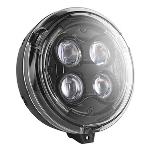 Conjunto de Faro Delantero LED Redondo TCMT Compatible con <span class=keywords><strong>Honda</strong></span> CMX1100 2021-2026, Nuevo <span class=keywords><strong>Rebel</strong></span> 1100 CMX, Reemplazo de Faro Delantero, Conexión Plug&Play - Product Image 3