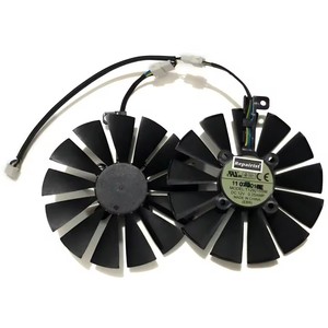 PLD10010S12H, Ventilador de Video, Enfriador de Gráficos, para ASUS DUAL RX580 8G, ASUS ROG STRIX 470 <span class=keywords><strong>4G</strong></span> GAMING, ROG STRIX <span class=keywords><strong>RX570</strong></span> GAMING <span class=keywords><strong>4G</strong></span> - Product Image 2