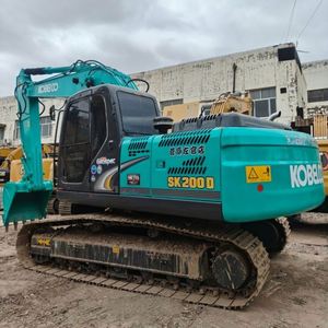 Excavadora de cadenas de 20 toneladas SK200D de bajo consumo de combustible, excavadora de demolición de alta resistencia y alta eficiencia para chatarra metálica - Product Image 4