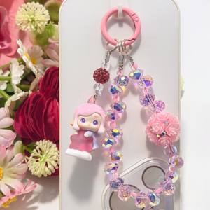 ชุดงานฝีมือ DIY ลูกปัดคริสตัลไฮเดรนเยีย ซีรีส์ 'Light up the Night Sky' ของ POP MART รุ่น Bubble <span class=keywords><strong>Meng</strong></span> <span class=keywords><strong>Li</strong></span> พร้อมสายคล้องคอ 12 ซม. ผลิตในจีน - Product Image 2