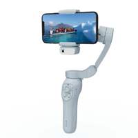 Stabilisateur de caméra portable L7C Pro Plus 3 axes anti-tremblement, mini cardan 4K UHD, 5 heures d'autonomie, suivi IA avec lumière magnétique