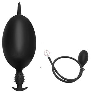 Fernbedienung Expansion Butt Plug Pump Wasserdichtes Silikon Sexspielzeug 3 Größen Aufblasbares Anal Plug Set für Männer und Frauen - Product Image 5