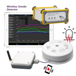 Multiple Points Detection Wireless Smoke <b>Detector</b> Wireless Gsm Alarm Security System Smart Smoke <b>Detector</b> - Product Image 6