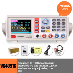 Probador LCR de Puente Digital Versátil Shengli VC4090C, Compatible con Mediciones de Frecuencia de 1 Hz a 100 kHz con Función Continua - Product Image 5