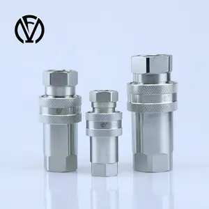 ISO7241-A Hydraulic Quick Connectors 1/2 BSP NPT Carbon Steel Hydraulic Quick Coupler