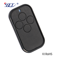 Fabricante Universal ABS inalámbrico más barato 433 código de aprendizaje EV1527 Control remoto CE Rohs para puerta corredera de garaje YET2210