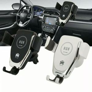 Support de charge pour téléphone portable, station de charge sans fil rapide Q12, chargeur de voiture sans fil avec support - Product Image 6