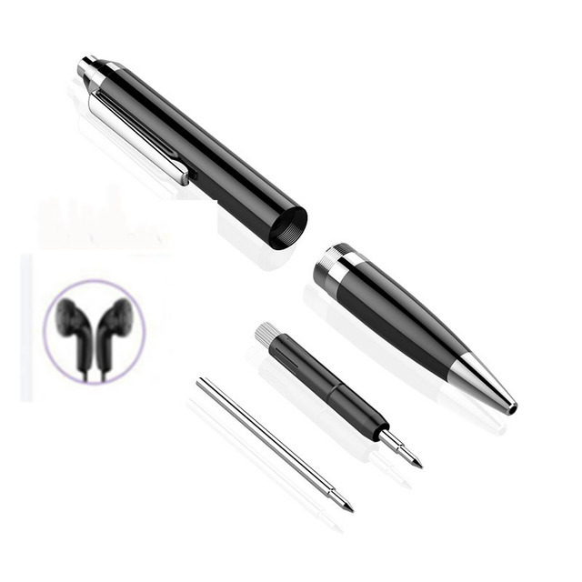 OEM Factory Price HD Noise Reduction 4GB 8GB Pen Device Voice Activated Rechargeable Pen Dictaphone