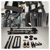 Torre Espiral de Pilates de Aleación de Aluminio Antideslizante Ajustable OEM de Fábrica, Entrenador Multifuncional de Fuerza Central para Gimnasio en Casa y Estudio de Yoga
