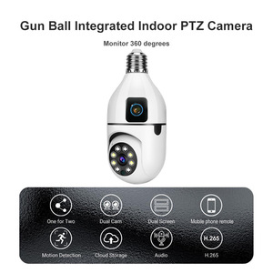 Cámara de Seguridad <span class=keywords><strong>V380</strong></span> PRO con Doble Lente, 1080P, 360° PTZ, Visión Nocturna, WiFi, Inalámbrica, para Interiores - Product Image 4