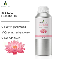 Huile essentielle absolue de fleur de lotus rose pour cosmétiques - Extrait botanique 100% pur et naturel de qualité supérieure |   Prix de gros 1 kg