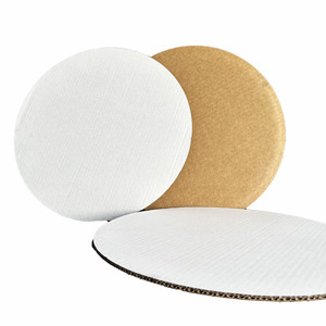 Meilleures ventes : Plateau à gâteau en papier kraft de 12 pouces, rond ou carré, design uni, pour l'emballage alimentaire, usage industriel - Product Image 6