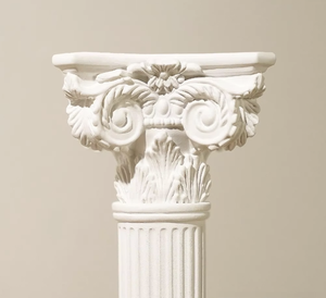 JY Sculptures de colonnes romaines de style européen Décorations pour la maison Accessoires de photographie Sculptures Modèles d'affichage de fenêtre Résine décorative - Product Image 3