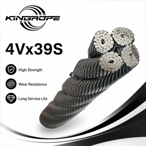 Cable de Acero de Alta Resistencia y Resistente a la Rotación 4Vx39S+5FC para Grúas de Camiones, Elevación y Maniobras - Product Image 2