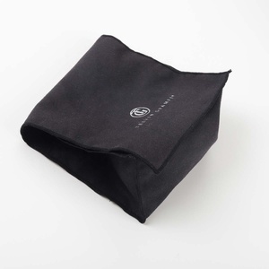 Custom Logo Printed Drawstring Suede <b>Paper</b> Box Gift Packaging Pouch High Quality Microfiber Box Bag - Product Image 3