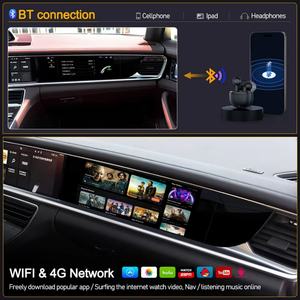 11" for Porsche Panamera 2017-2024 Car Co-pilot Smart Screen <b>Android</b> Car Radio Entertainment System Multimedia Player Head Unit - Product Image 6