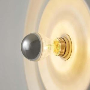 <span class=keywords><strong>Suspension</strong></span> moderne à grand disque | Lampe suspendue ultra-mince en fer avec ampoule exposée | Éclairage <span class=keywords><strong>de</strong></span> plafond minimaliste <span class=keywords><strong>pour</strong></span> la salle à manger - Product Image 5