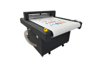 Fraise numérique à plat à alimentation automatique pour servo-moteur DTF Signmaking avec logiciel Signmaster