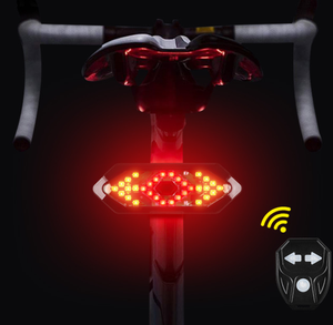 自行车转向灯尾灯遥控自行车灯USB充电发光二极管自行车灯自行车无线安全警告尾灯 - Product Image 3