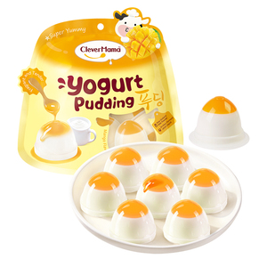 Clever <span class=keywords><strong>Mama</strong></span> 230g Halal Lactobacillus Pudding zéro gélatine faible en gras oeuf aromatisé dans une tasse bouteille Sachet emballage en vrac-vente en gros - Product Image 5