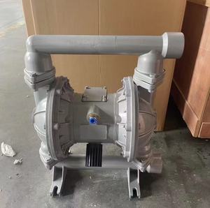 Alta pompa a doppio diaframma in acciaio inox da 2 pollici pneumatica per il trattamento delle acque reflue olio lozione acido di trasferimento - Product Image 6