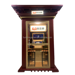 เครื่องร้องเพลงเชิงพาณิชย์พร้อมห้องโซนิค<span class=keywords><strong>เกม</strong></span>หยอดเหรียญสำหรับค่ายทหารมือถือบ้าน KTV ตู้เพลงในมหาวิทยาลัยศาลาอ่านหนังสือ - Product Image 4