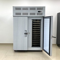 Industriële 1000L 28-platen blastvriezer voor IQF snelvriezen, luchtgekoelde shockvriezer voor diepvriesproducten