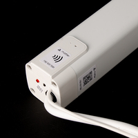 Sistema de cortina eléctrica inteligente para el hogar al mejor precio con hierro motorizado WiFi para exteriores y motor de cortina electrificada para Baño