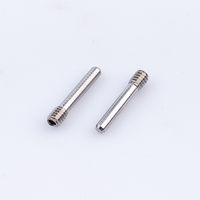 Vis sans tête à pointe plate en acier inoxydable OEM pour embouts de contact de moules et instruments
