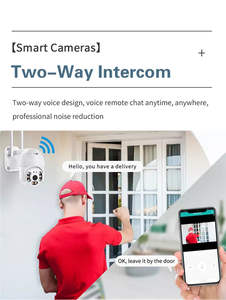 كاميرا A12 بدقة 1080P مع واي فاي وتطبيق Yilot، كاميرا مراقبة لاسلكية مع خاصية التحكم عن بعد وكشف الحركة - Product Image 3