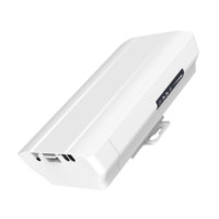 Puente Inalámbrico Punto a Punto de 500m, CPE para Exteriores, Alcance de 500M, 2.4G, 300Mbps, 2 Puertos LAN, 12-24V PoE para Redes de Ascensores