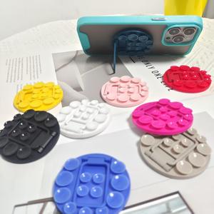 Support Pliant Universel <span class=keywords><strong>Ventouse</strong></span> en Silicone Support de Téléphone Portable <span class=keywords><strong>Coque</strong></span> de Téléphone Portable Support Arrière 13 tasses Support Collant Antidérapant - Product Image 6