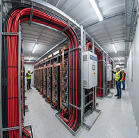 Cable de alimentación CC PrimePro 1500V BESS LSZH de alta flexibilidad IP67/IP68 para interconexión de clusters de baterías y barras colectoras en sistemas de almacenamiento a nivel MW