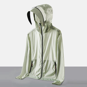 ชุดป้องกันแสงแดดสำหรับฤดูร้อนเสื้อโค้ทบางสำหรับผิว UPF50ป้องกันแสงแดด + แฟชั่นออกแบบโลโก้ได้ตามต้องการ - Product Image 3