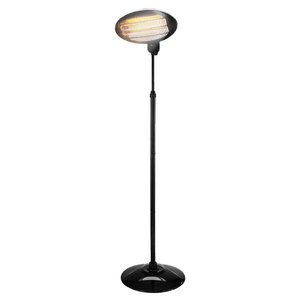 * Presa * riscaldatore elettrico esterno IP34 650W 1350W 2000W con 3 elementi al quarzo per riscaldamento rapido regolabile altezza Max - Product Image 3