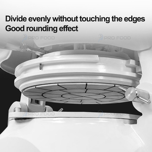 Divisor de masa de pizza de acero inoxidable comercial Rounder Easy Operation Máquina formadora de bolas de masa con componente de núcleo de motor - Product Image 4