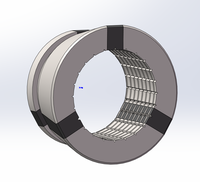 Collet flexible en caoutchouc à dents dentelées SK42N, 8-42 mm, résistant à l'huile, en caoutchouc vulcanisé, compatible avec le mandrin de serrage arrière série JSK