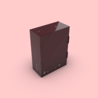 Boîtes cadeaux rigides en carton ondulé personnalisables haut de gamme, écologiques, en matériaux recyclés, avec pelliculage mat pour cosmétiques