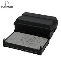 Piège à souris à rat réutilisable et écologique sans cruauté Boîte de station d'appât Lutte antiparasitaire durable pour la sécurité à domicile et la pelouse