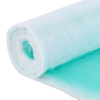 Filtre anti-peinture en fibre de verre vert/blanc PA pour cabine de peinture automobile – Nouveau filtre tampon pour la filtration des brumes et l'évacuation de l'air