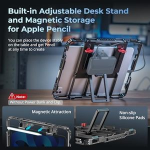 Cho smallrig kim loại phổ lồng <span class=keywords><strong>1</strong></span>/4 \ "-20 3/<span class=keywords><strong>8</strong></span> \"-16 lỗ iPad Tripod núi Adapter Monitor lạnh Giày núi cho iPad Pro Mini - Product Image 5