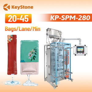 Automatic 2 Lane Liquid Sachet Ice <b>Candy</b> <b>Stick</b> Pack Filling Packing Machine - Product Image 1
