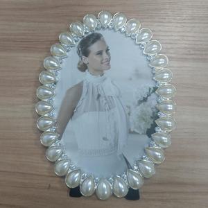 Oval Resin Photo <b>Frame</b> Silver Easel Back Freestanding Vertical Wedding Commemorative <b>Picture</b> <b>Frame</b> 885 - Product Image 3