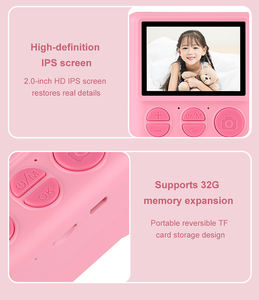 Cámara de Juguete para Niños, Grabadora de Video Musical, Cámara Digital H12 con Impresora Térmica, Mini Cámara de Impresión Instantánea para Niños - Product Image 6